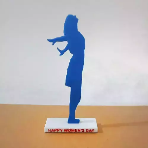 International Womens Day Statue