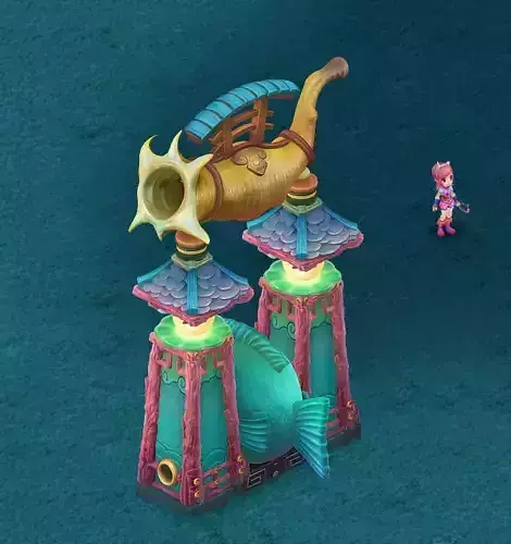 arine Cartoon World - Dragon Palace Water Filter