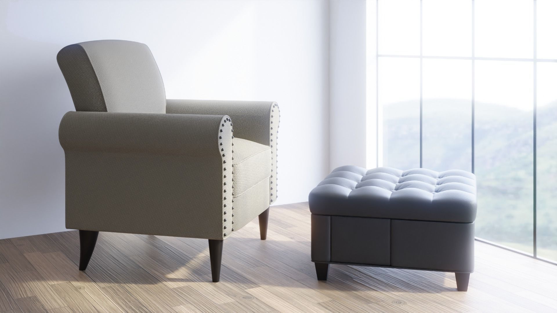 Interior Startup Livingroom Sceen Subdivision Ready for Film Low-poly 3D model_12