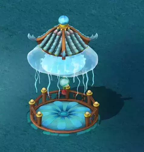 Submarine cartoon world - jellyfish pavilion