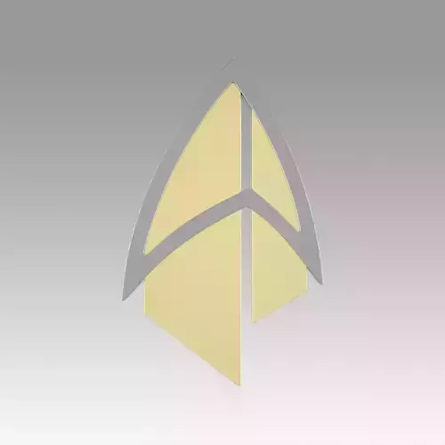 Badge from Star Trek Picard 3D print model