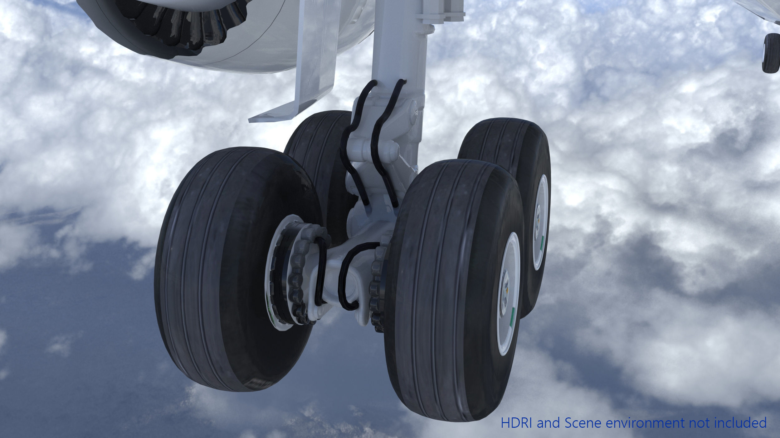 Boeing 787 Dreamliner high detailed model Low-poly 3D model_9