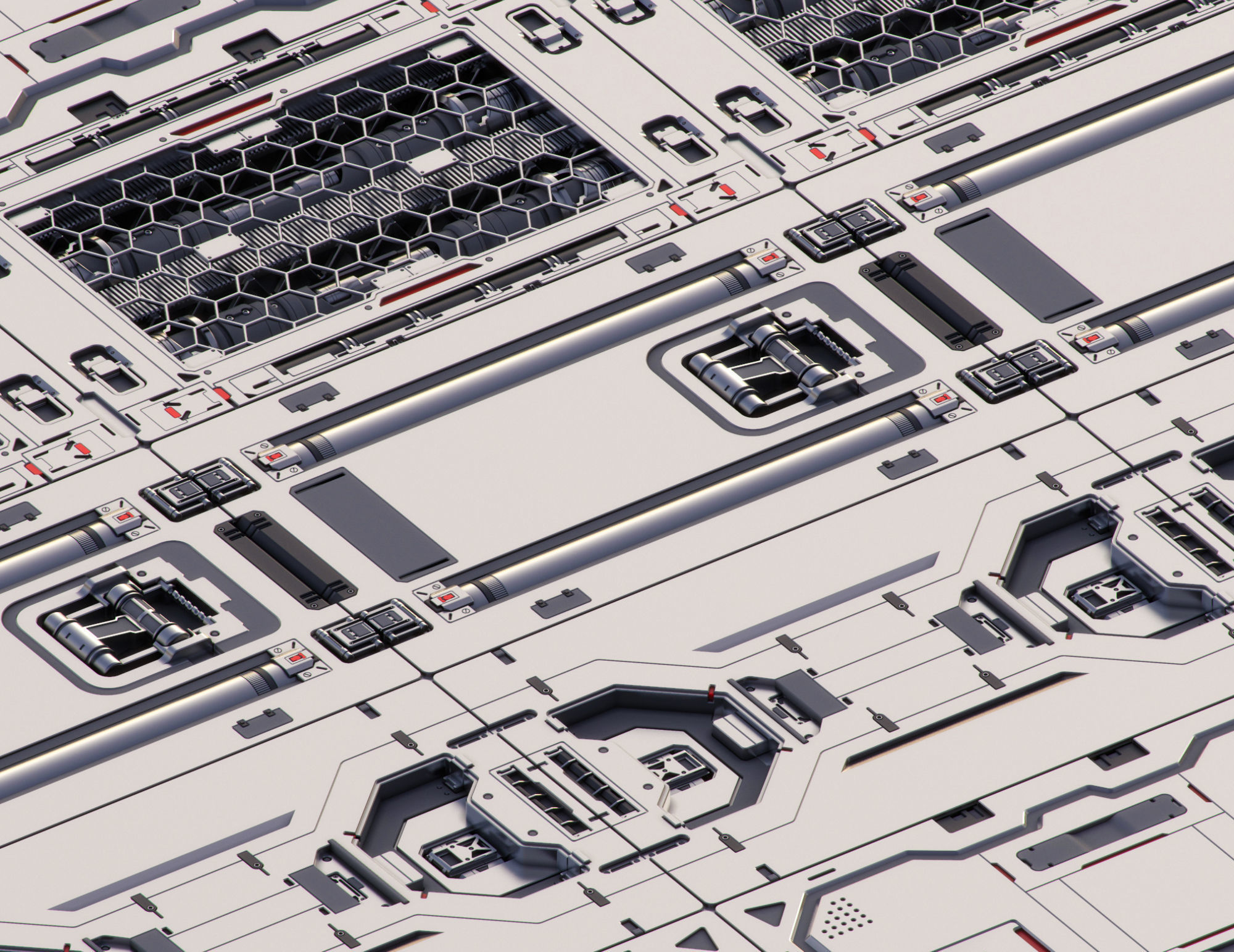 Mech Warrior Hard Surface Kitbash 6 of 20 3D model_4