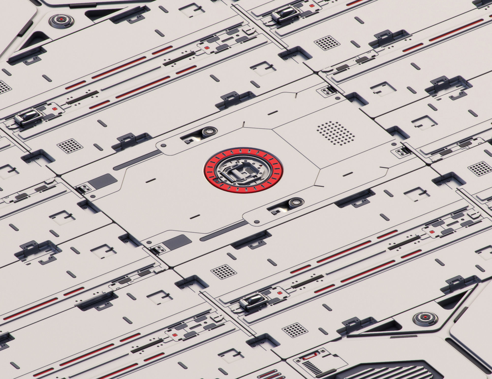 Mech Warrior Hard Surface Kitbash 6 of 20 3D model_2