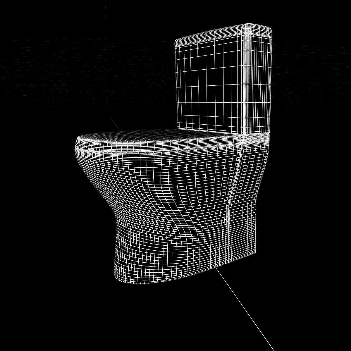render ready vray toilet commode 05 3D model_1