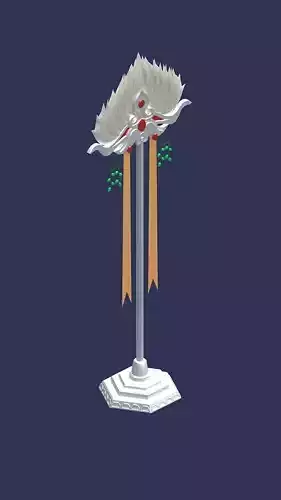 Palace - decorative fan