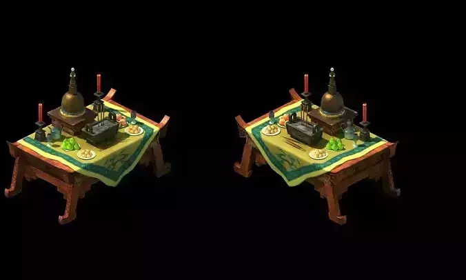 Game Model - altar table
