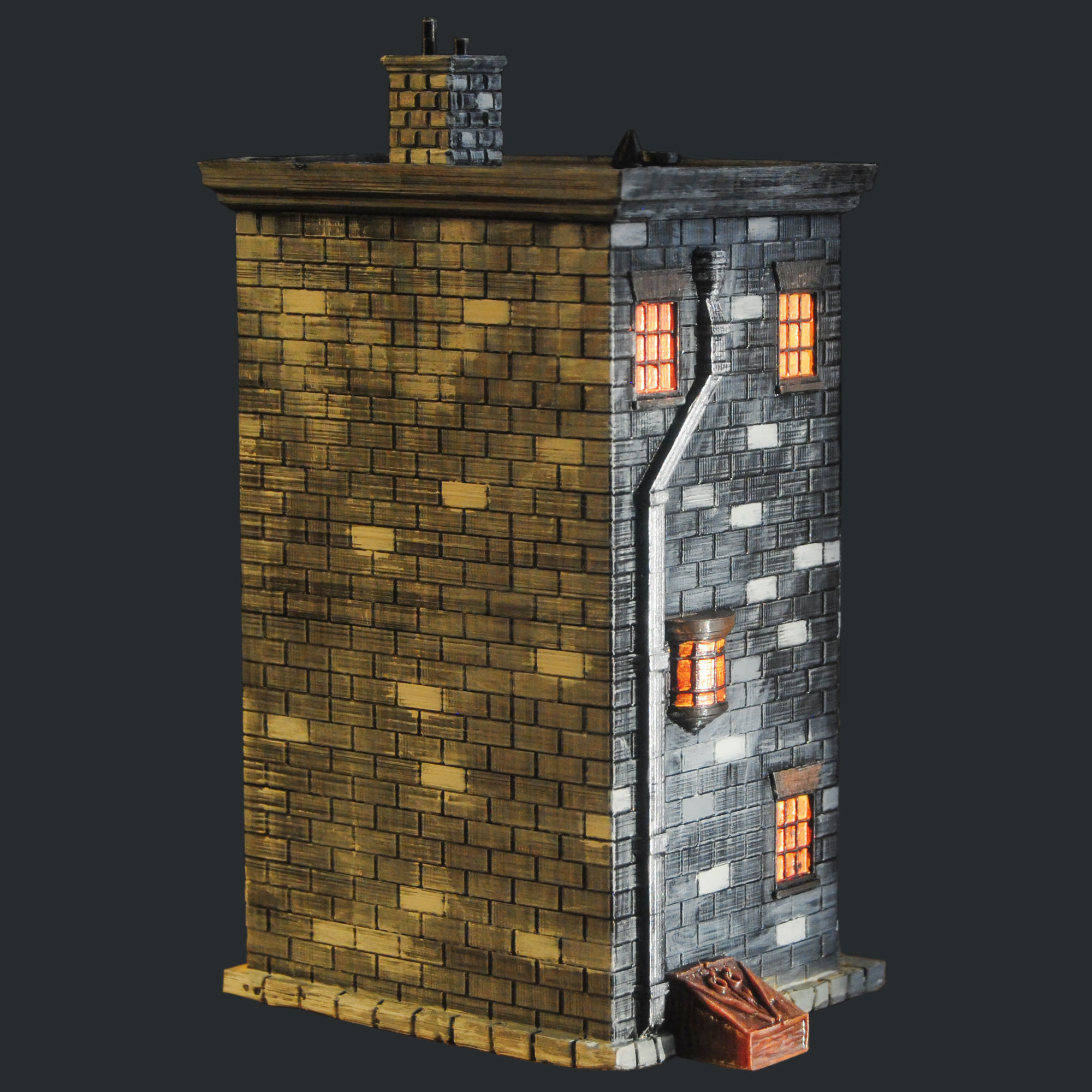 Ollivanders Wand Shop - Diagon Alley - Harry Potter 3D print model_25