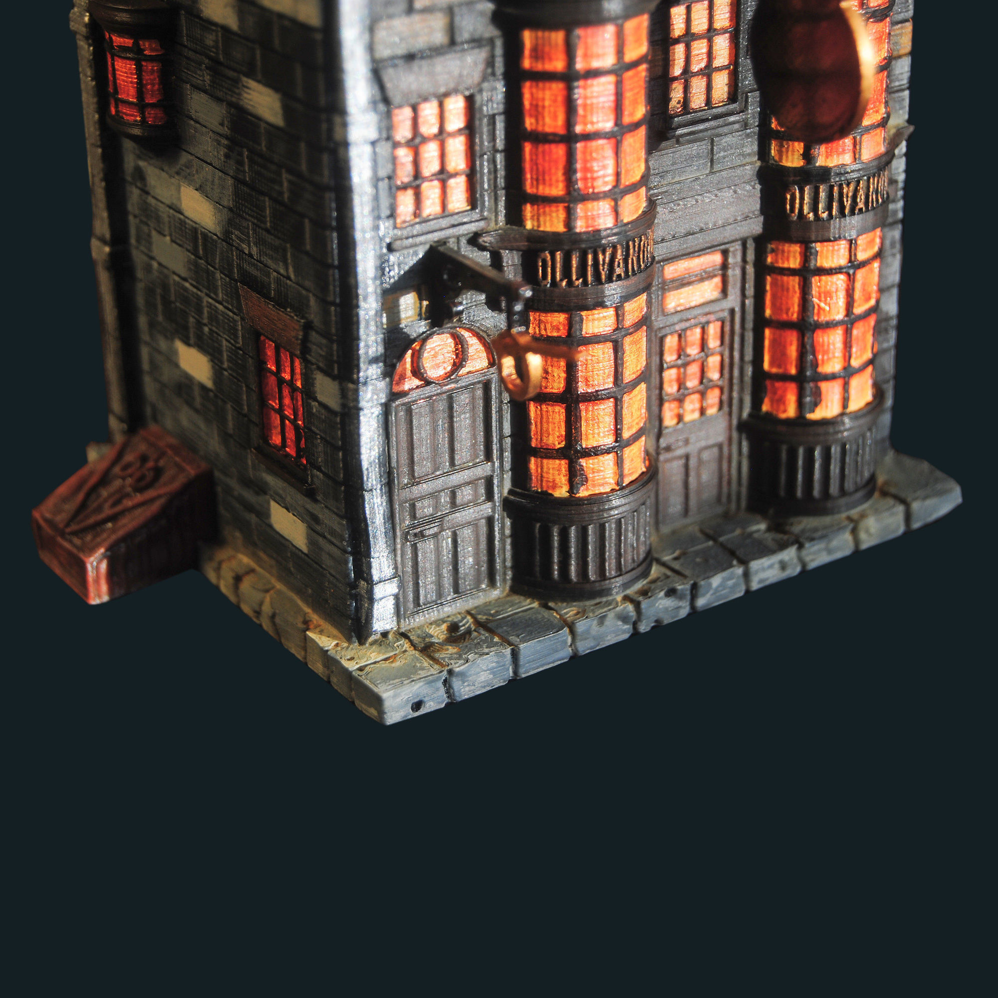 Ollivanders Wand Shop - Diagon Alley - Harry Potter 3D print model_13