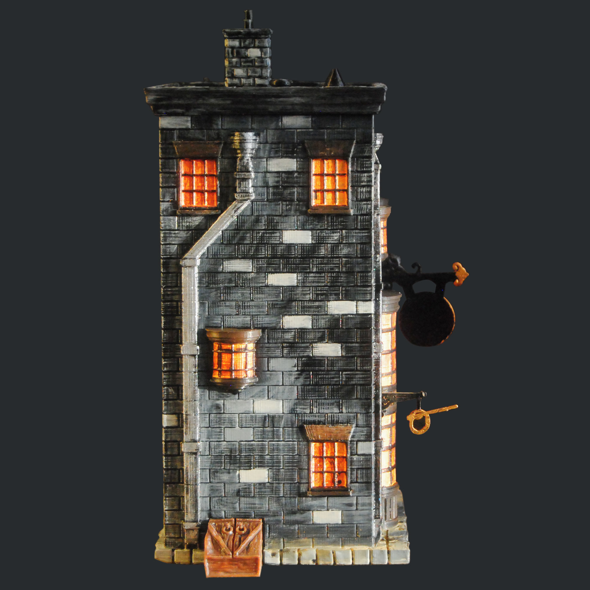 Ollivanders Wand Shop - Diagon Alley - Harry Potter 3D print model_22