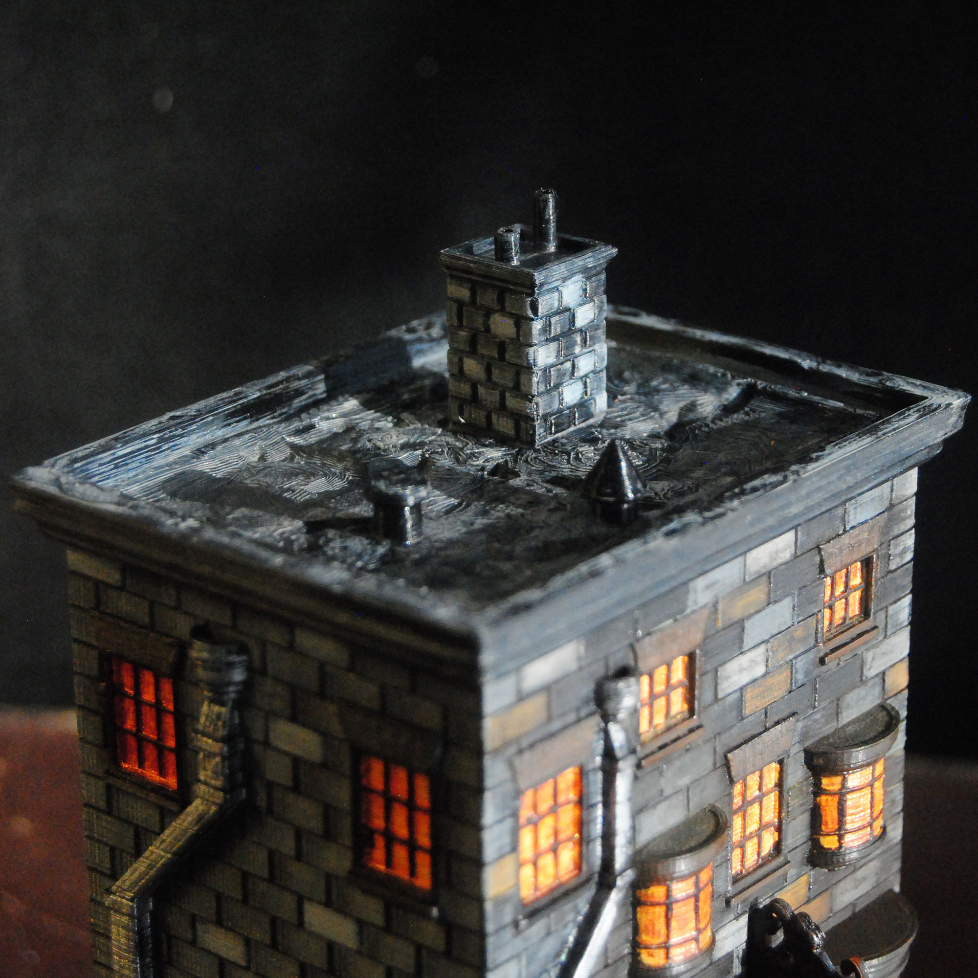 Ollivanders Wand Shop - Diagon Alley - Harry Potter 3D print model_16