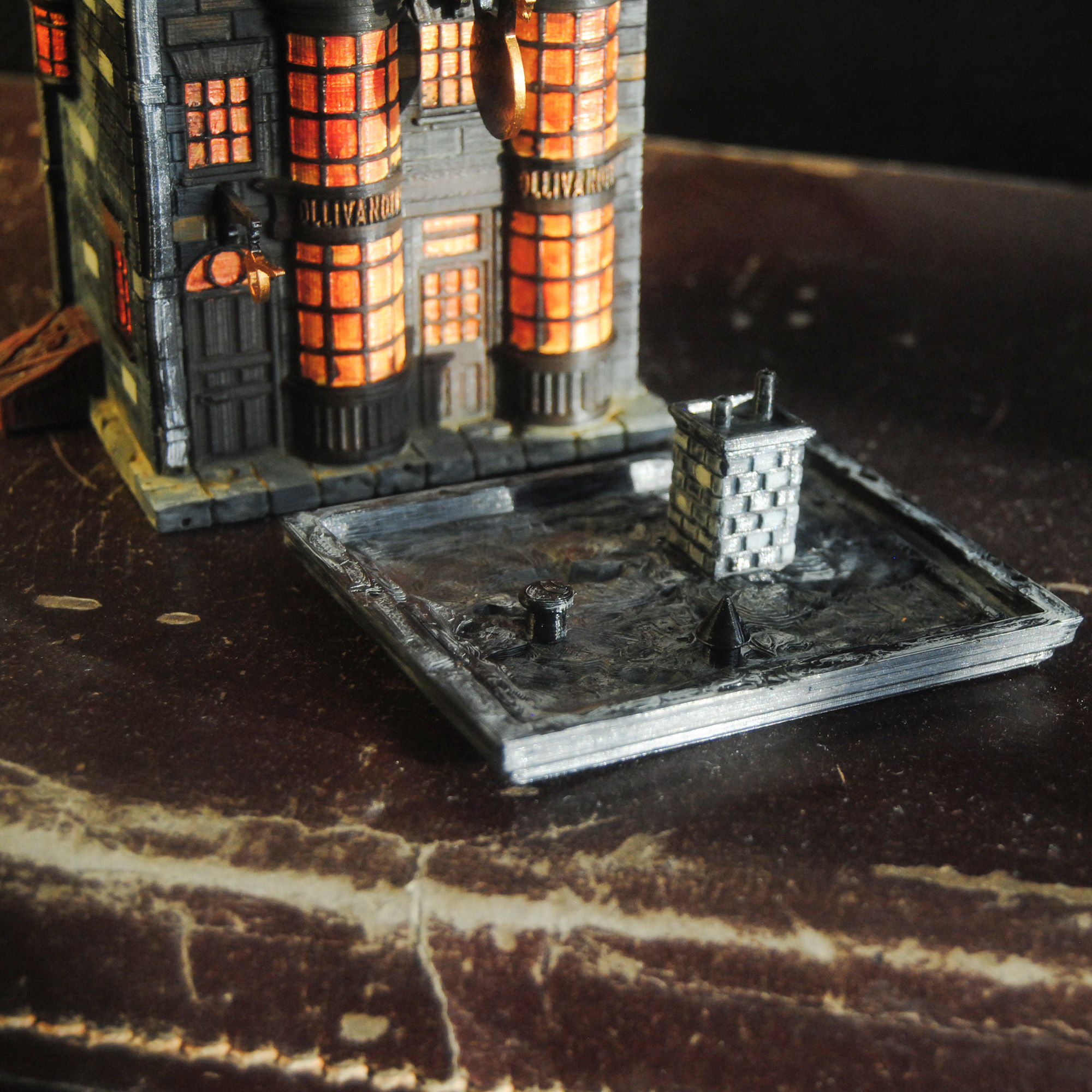 Ollivanders Wand Shop - Diagon Alley - Harry Potter 3D print model_10