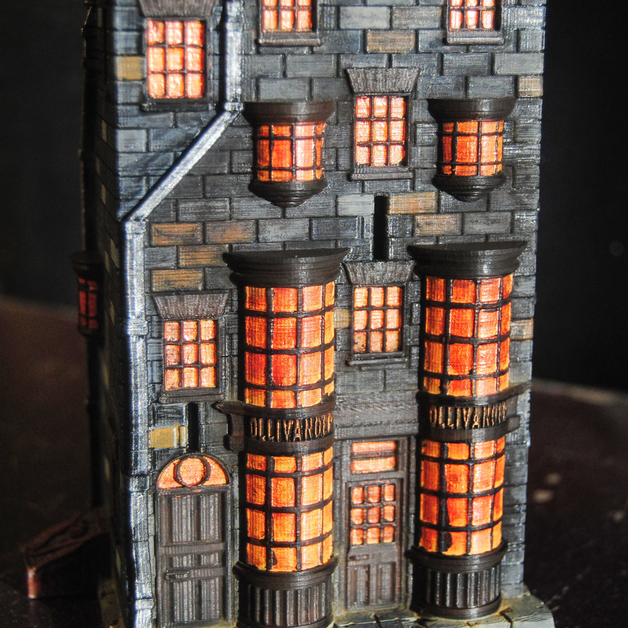 Ollivanders Wand Shop - Diagon Alley - Harry Potter 3D print model_18