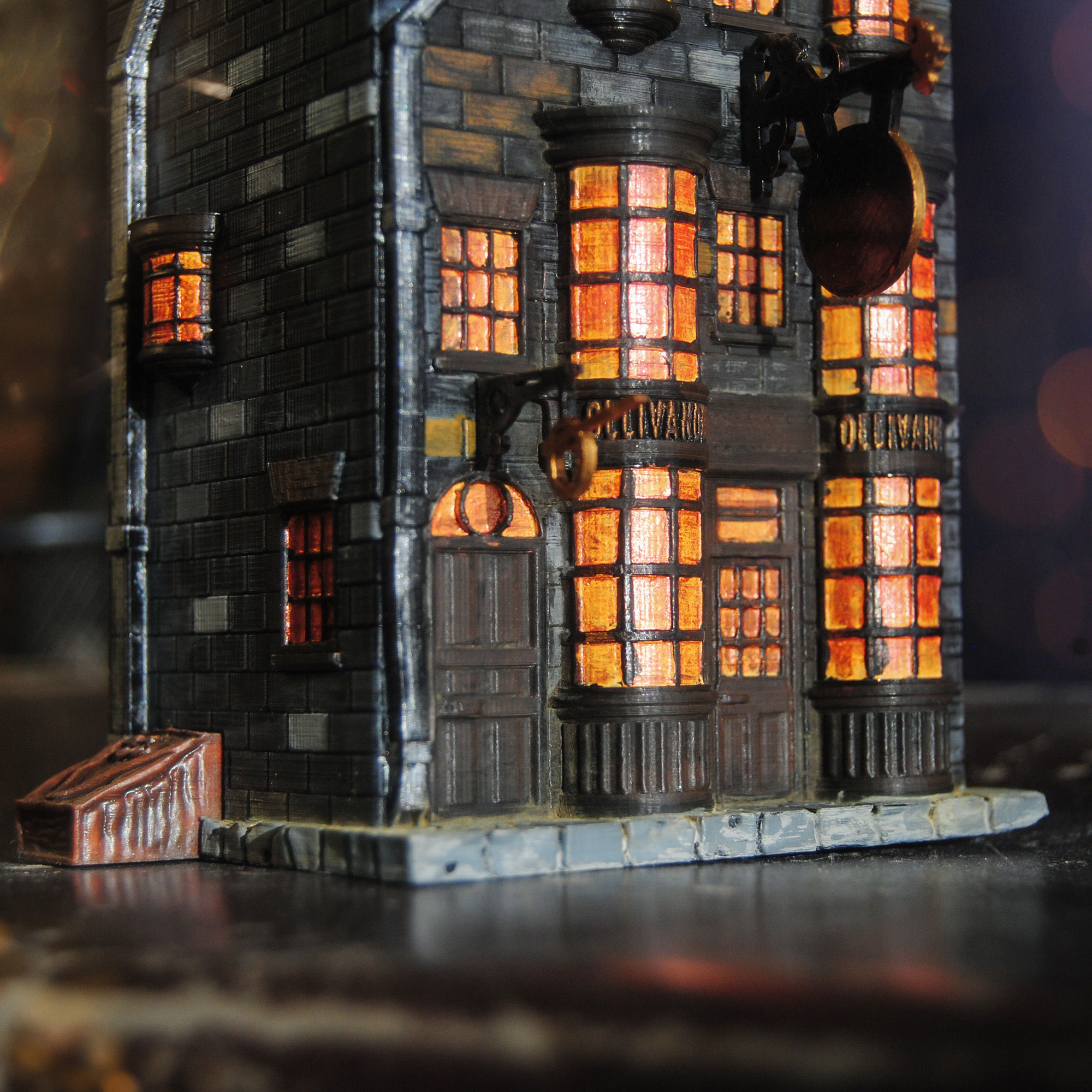 Ollivanders Wand Shop - Diagon Alley - Harry Potter 3D print model_17