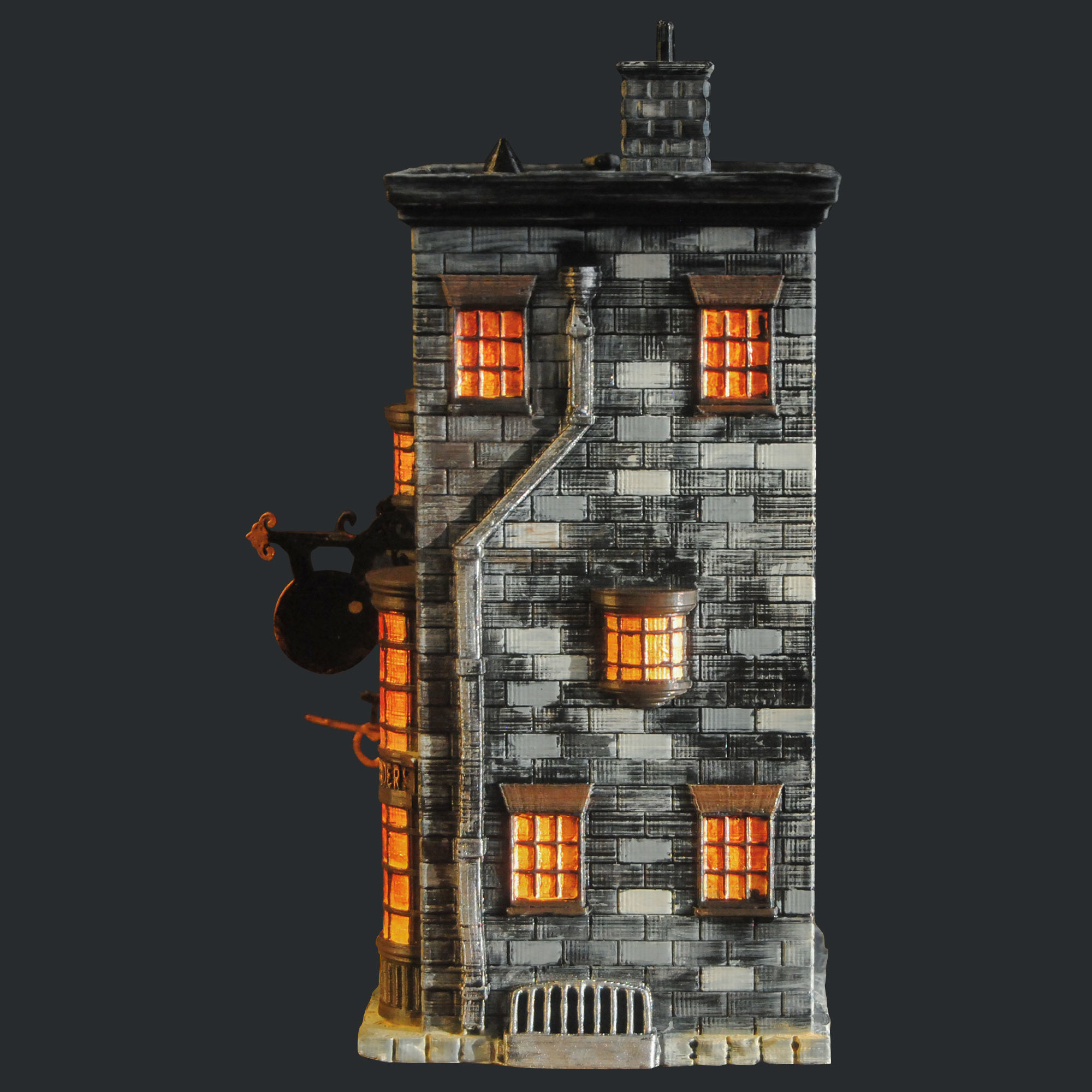 Ollivanders Wand Shop - Diagon Alley - Harry Potter 3D print model_23