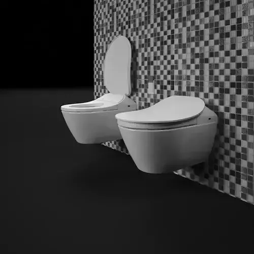 Render ready vray toilet commode 3d model 06 3D model