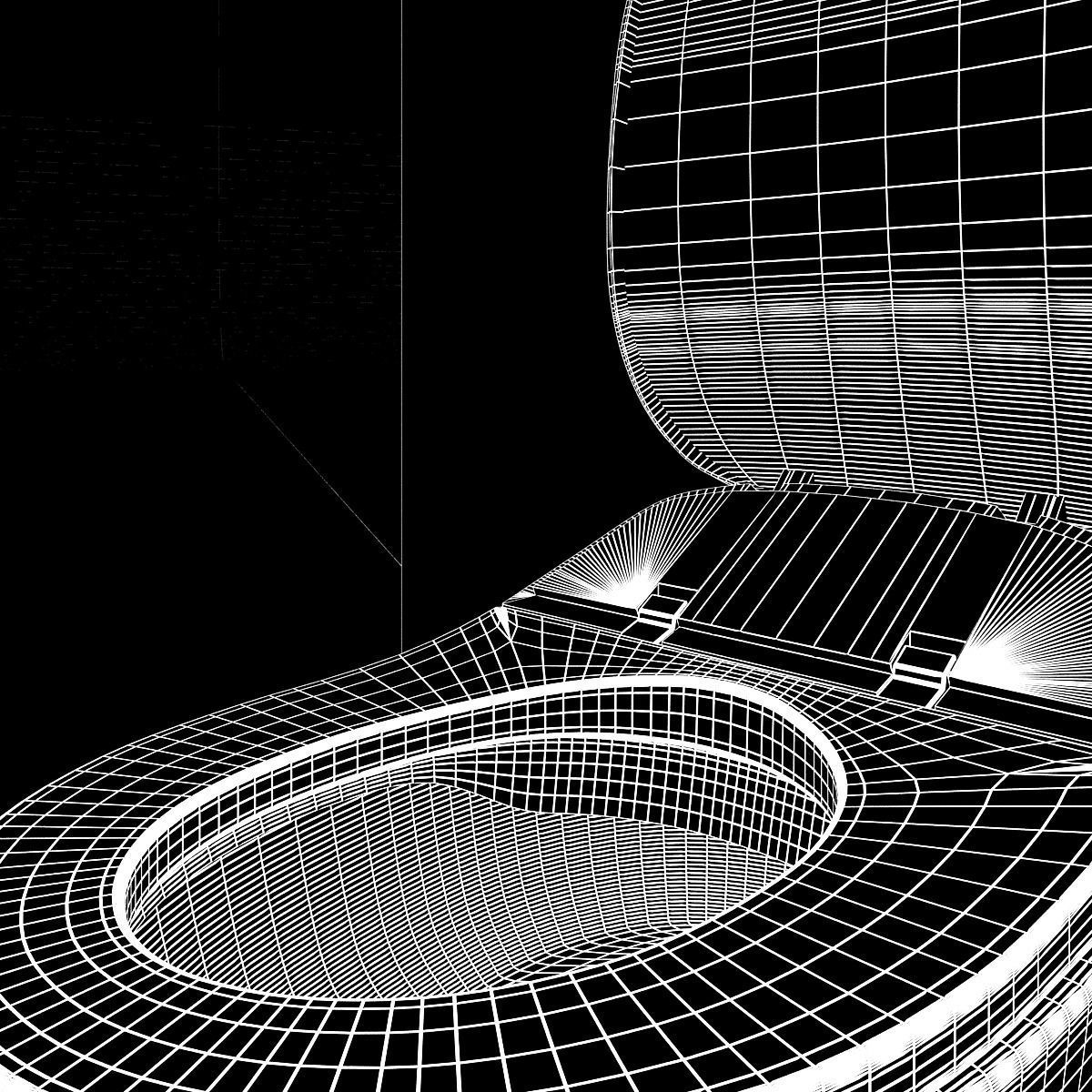 Render ready vray toilet commode 3d model 06 3D model_19