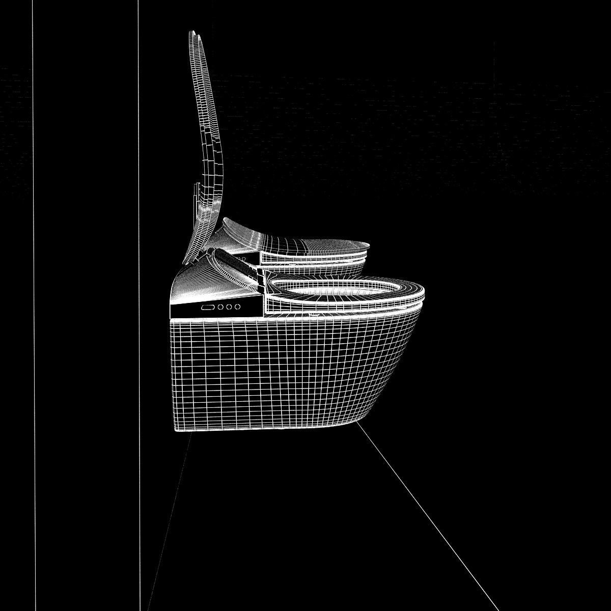Render ready vray toilet commode 3d model 06 3D model_7