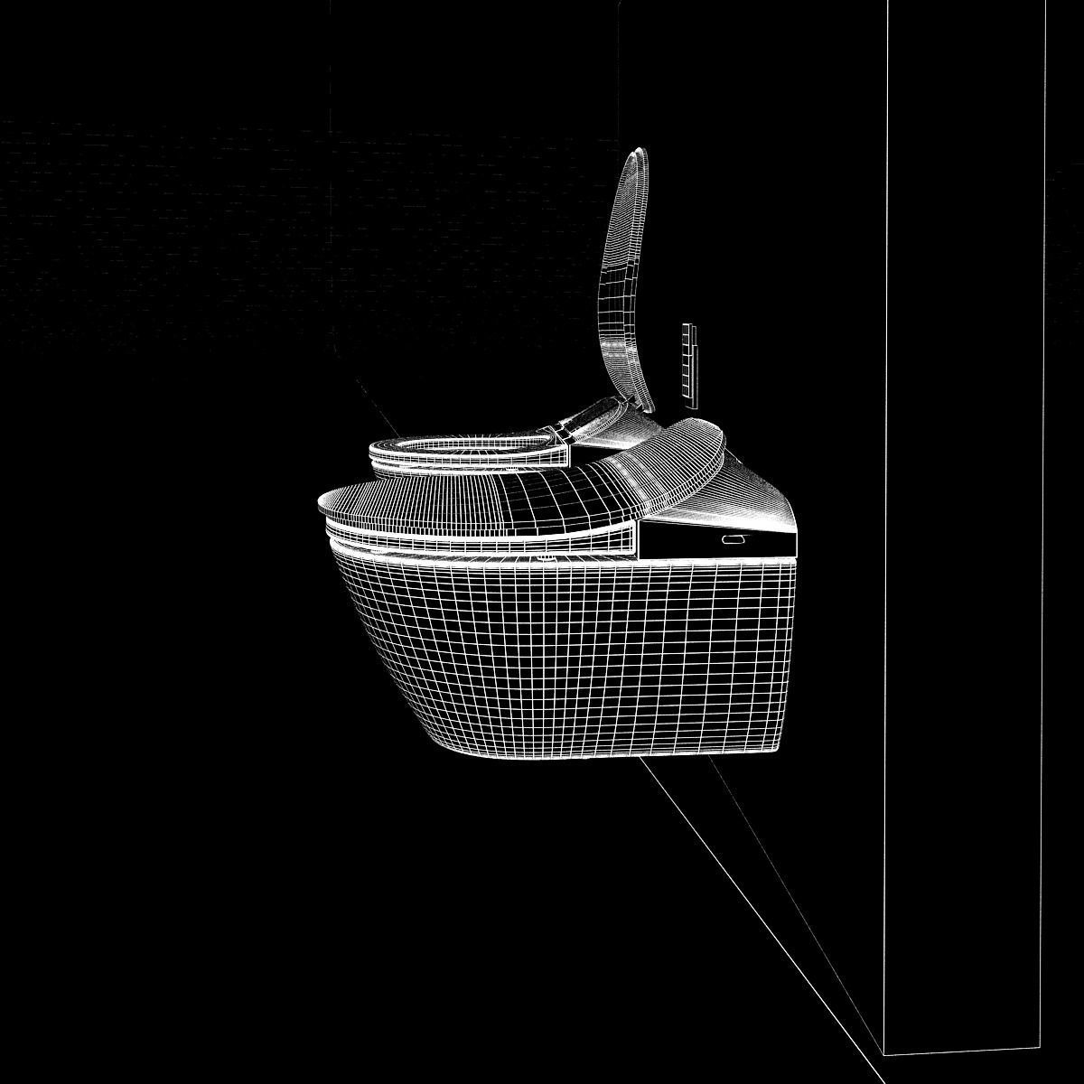 Render ready vray toilet commode 3d model 06 3D model_4