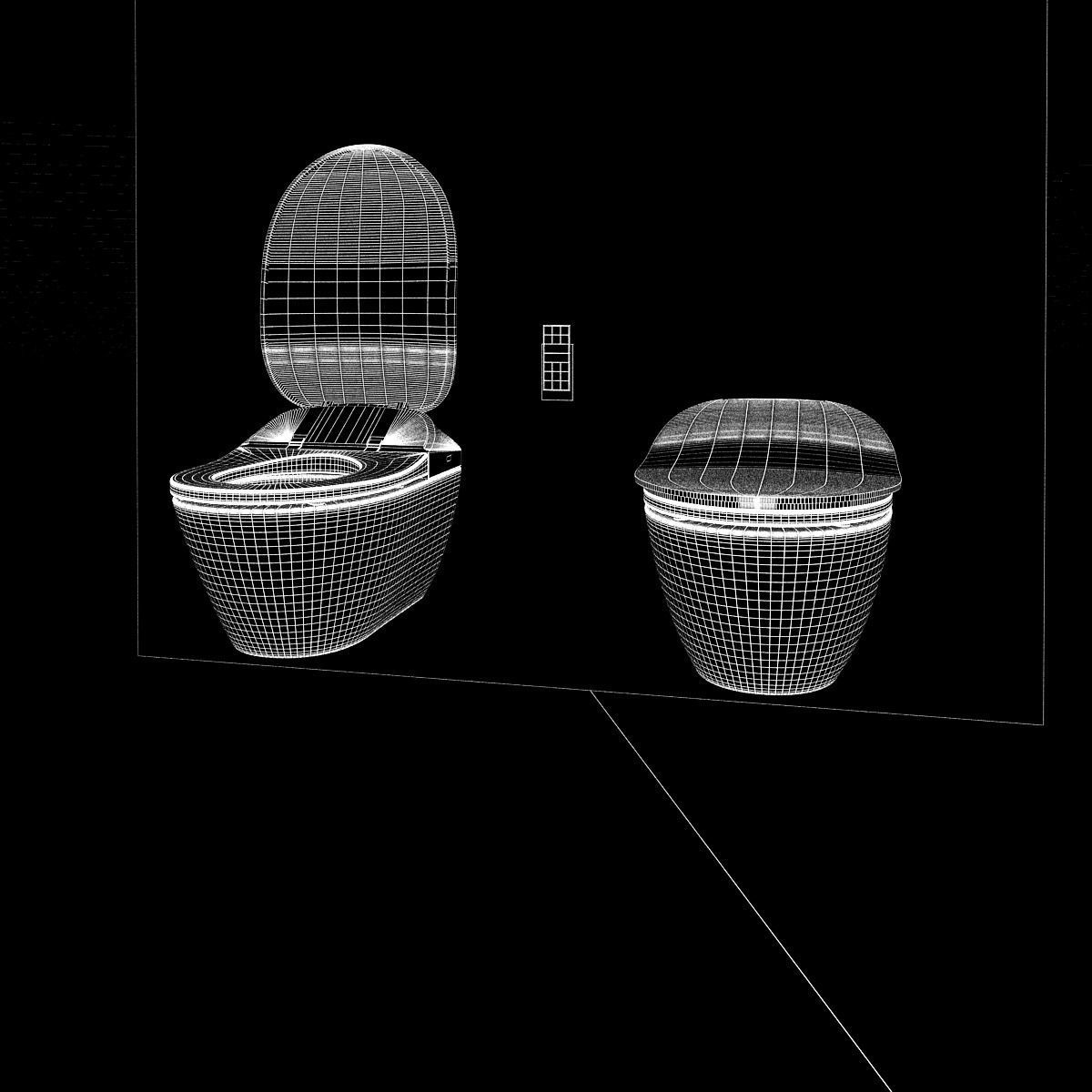 Render ready vray toilet commode 3d model 06 3D model_13