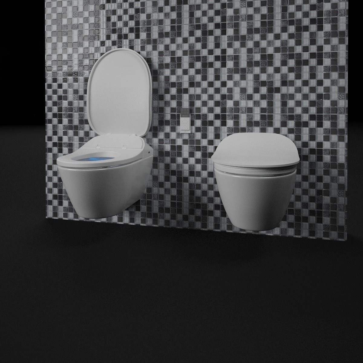 Render ready vray toilet commode 3d model 06 3D model_12