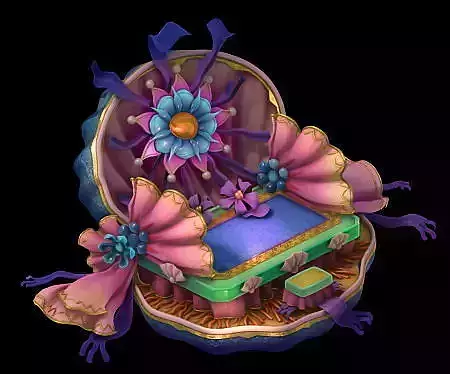 Game Model - Family Objects - Bilolong King Bed 02