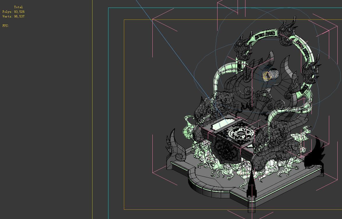 Game Model - Family Objects - Jasper Cirrus Chairs 3D model_1