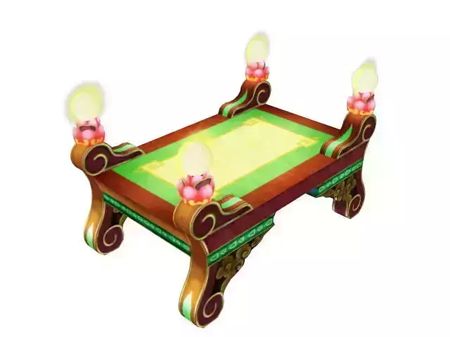 Model - Intra Family Objects - Coffee Table 06