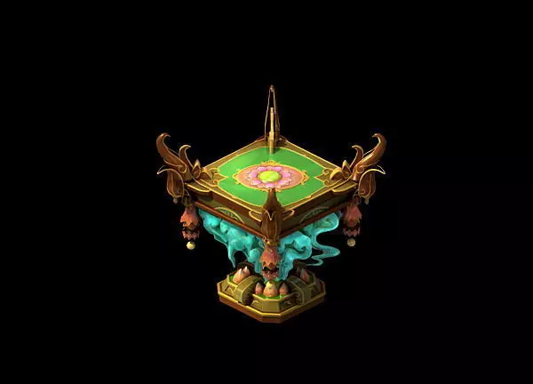 Game Model - Family Objects - Chaoyang Treasure Ta 3D model