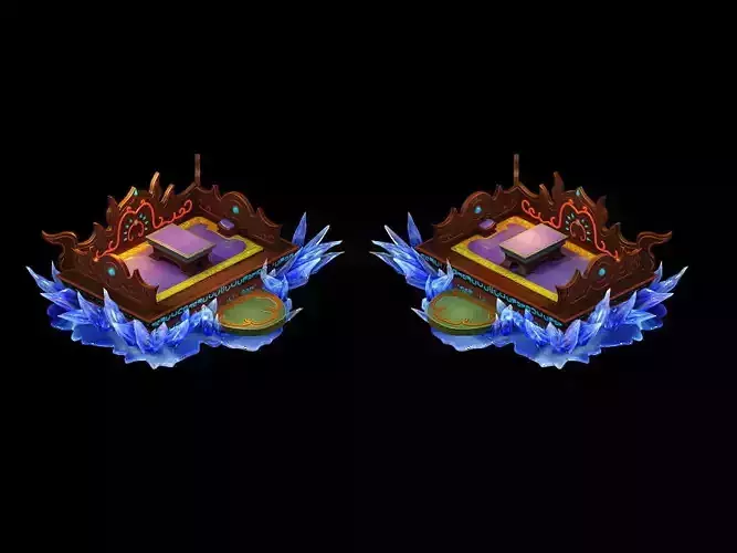 Model - Home Interior Objects - Bed Cushion 02