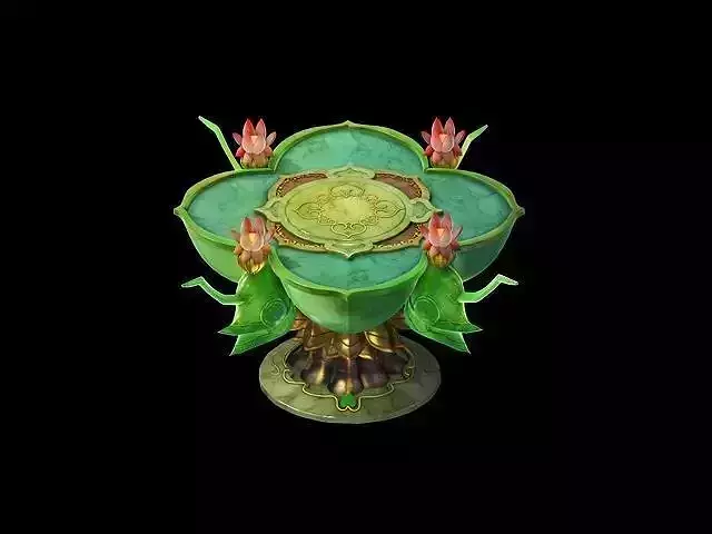 Game Model - Family Objects - Bamboo Table