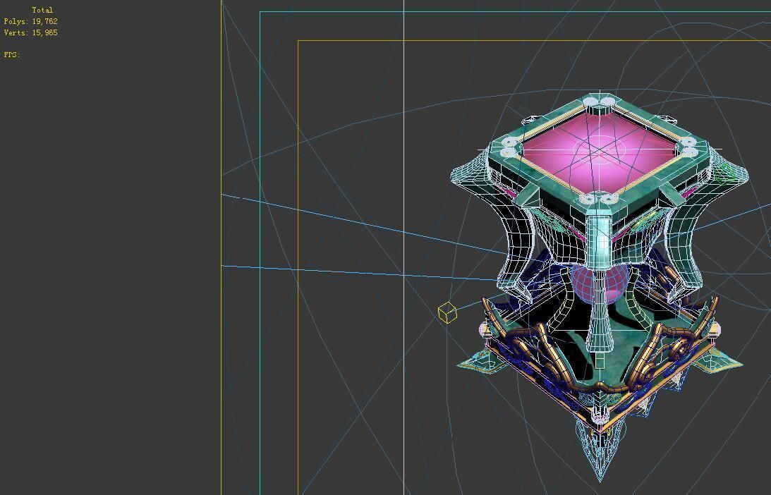 me Interior Objects - Stool Chair White jade stool 3D model_1