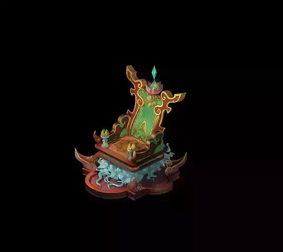 Home Interior Objects - Stool Chair Cui Lingzhi