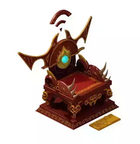 Home Interior Objects - Stool Chair Cui Lingzhi 02