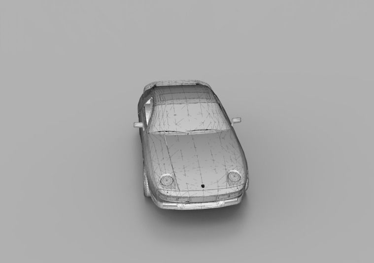 1981 Porsche 928 3D model_15