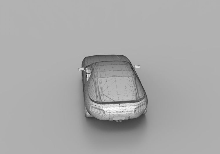 1981 Porsche 928 3D model_20