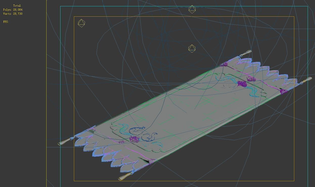 Game Model - Family Intrinsic - Carpet 3D model_3