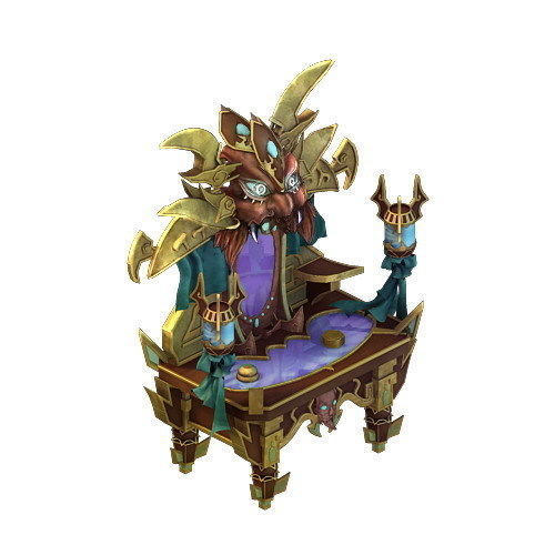 Game Model - Family Objects - Ghost Mirror 02 3D model_1