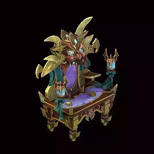 Game Model - Family Objects - Ghost Mirror 02