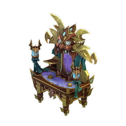 Game Model - Family Objects - Ghost Mirror 02 3D model_4