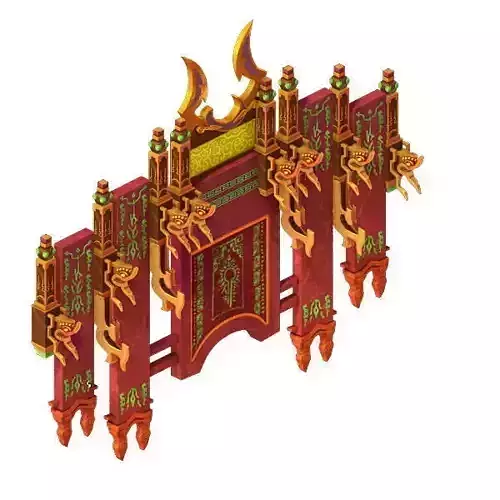 Game Model - Family Objects - Jackpot Moire Screen 3D model