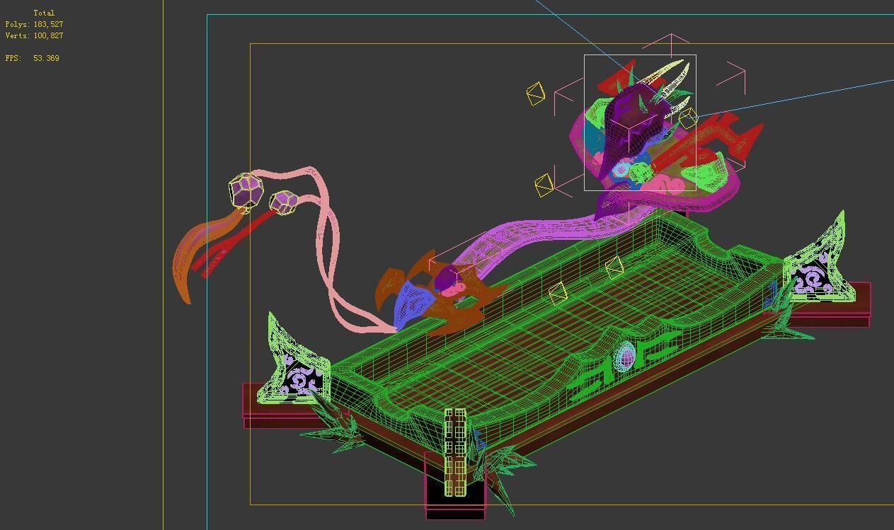 Game model - family objects - the soul as desired 3D model_3