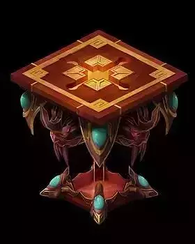 Game Model - Family Objects - Ghost Soul Table