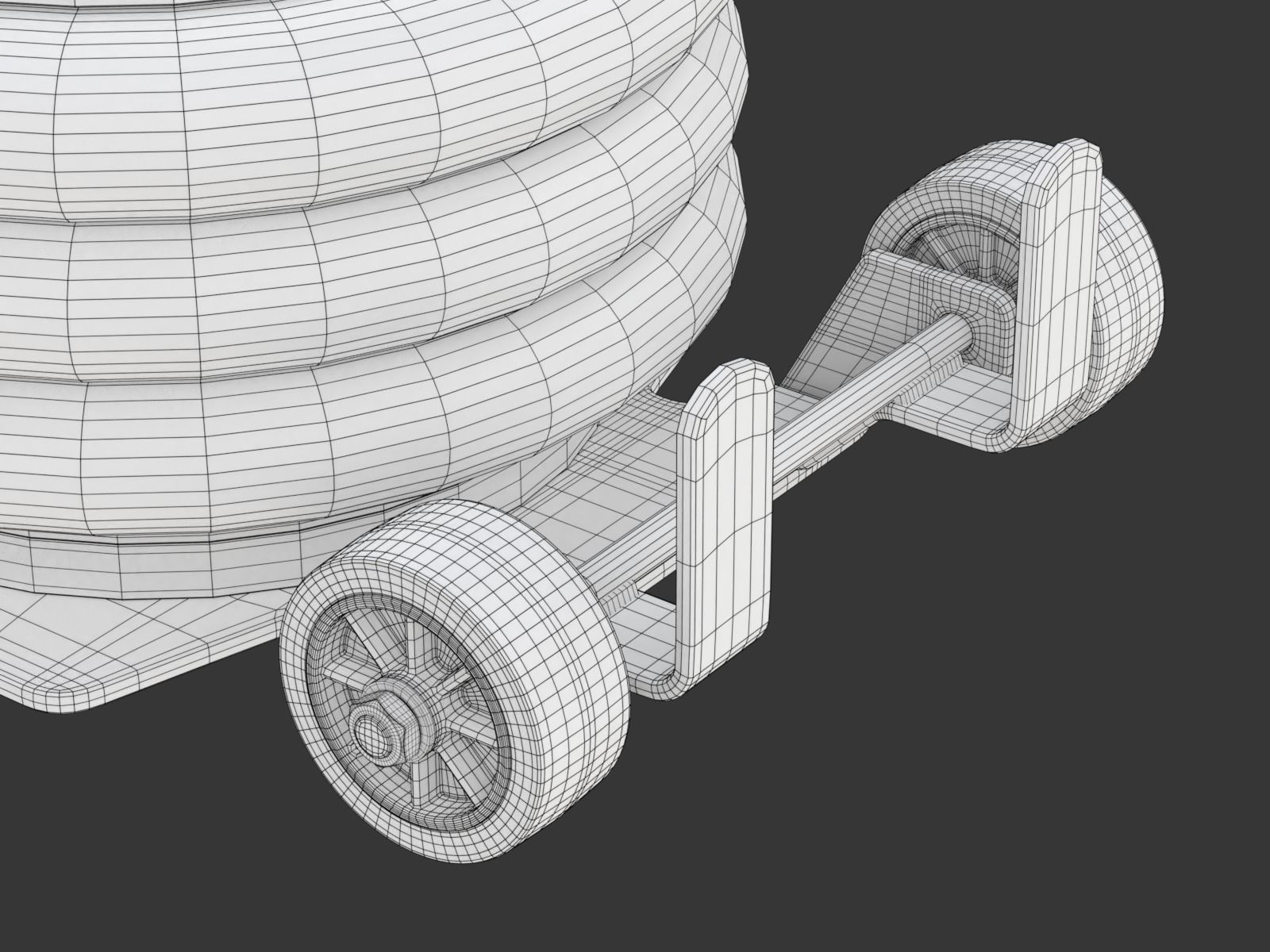 Pneumatic Jack 3D model_28