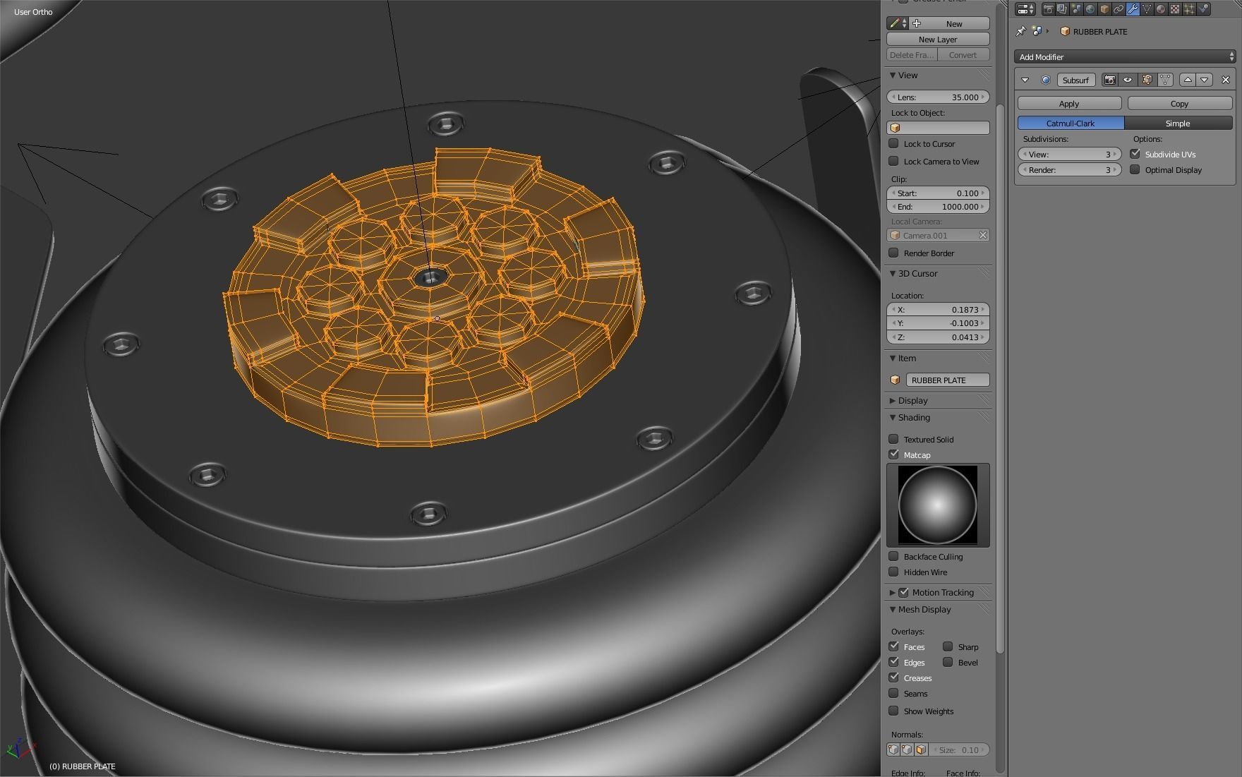 Pneumatic Jack 3D model_17