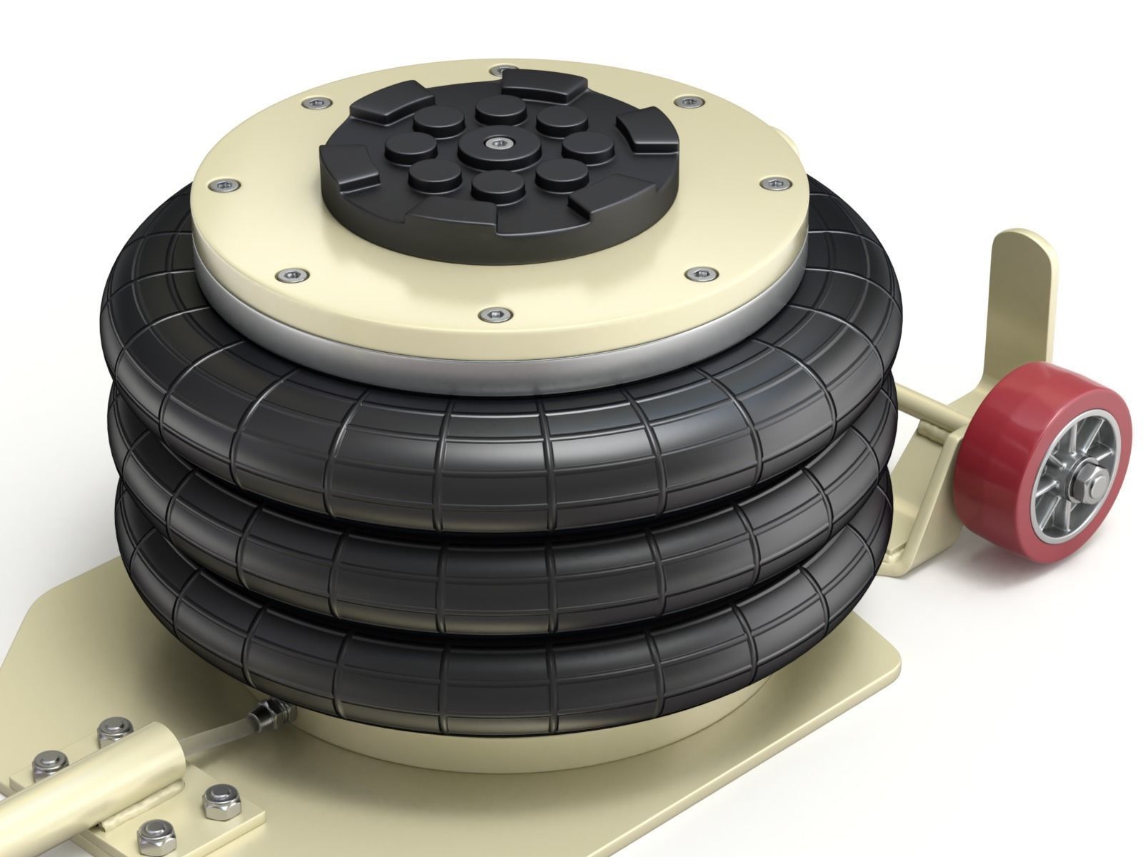 Pneumatic Jack 3D model_3