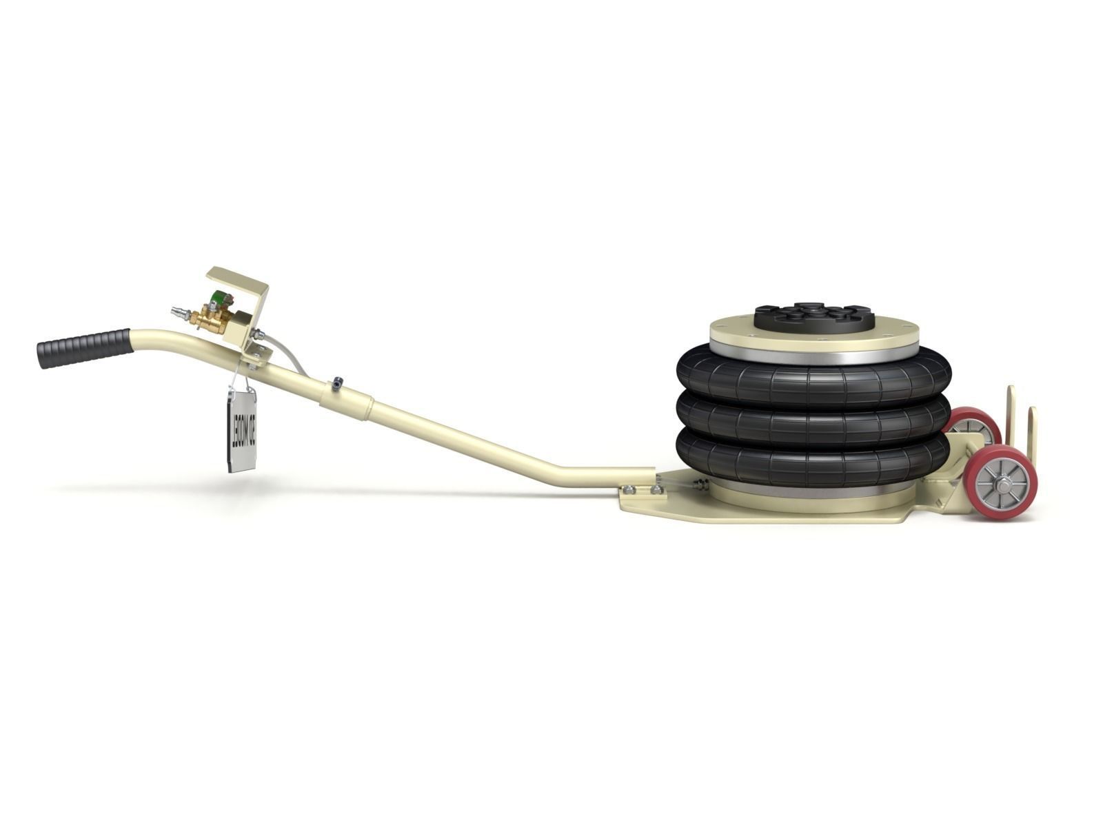 Pneumatic Jack 3D model_9