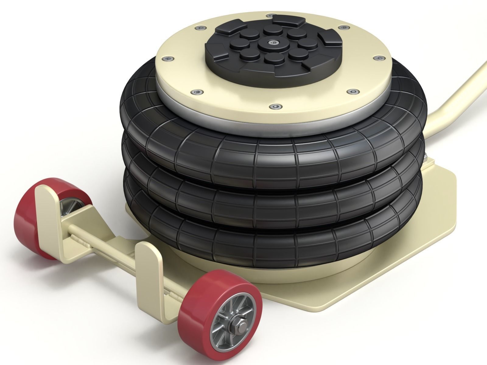 Pneumatic Jack 3D model_4