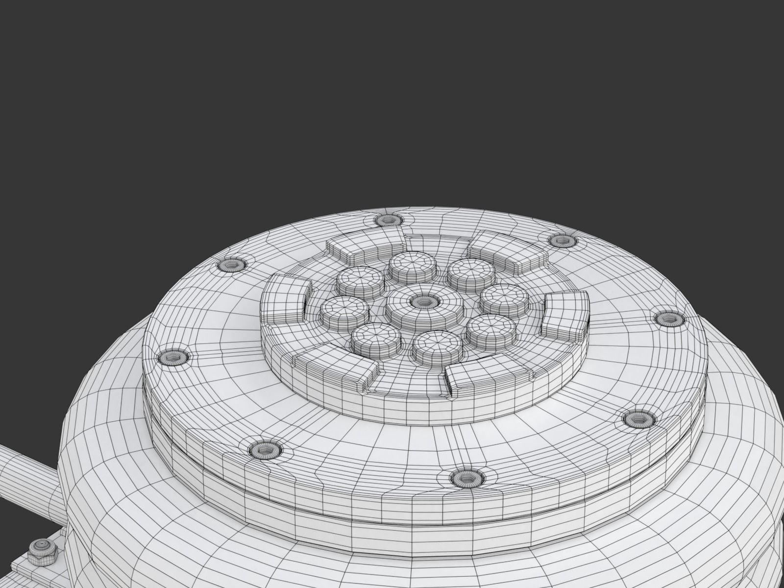Pneumatic Jack 3D model_29