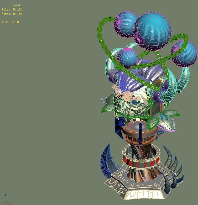 Game Model - Family Objects - Magic Coagulation 3D model_1